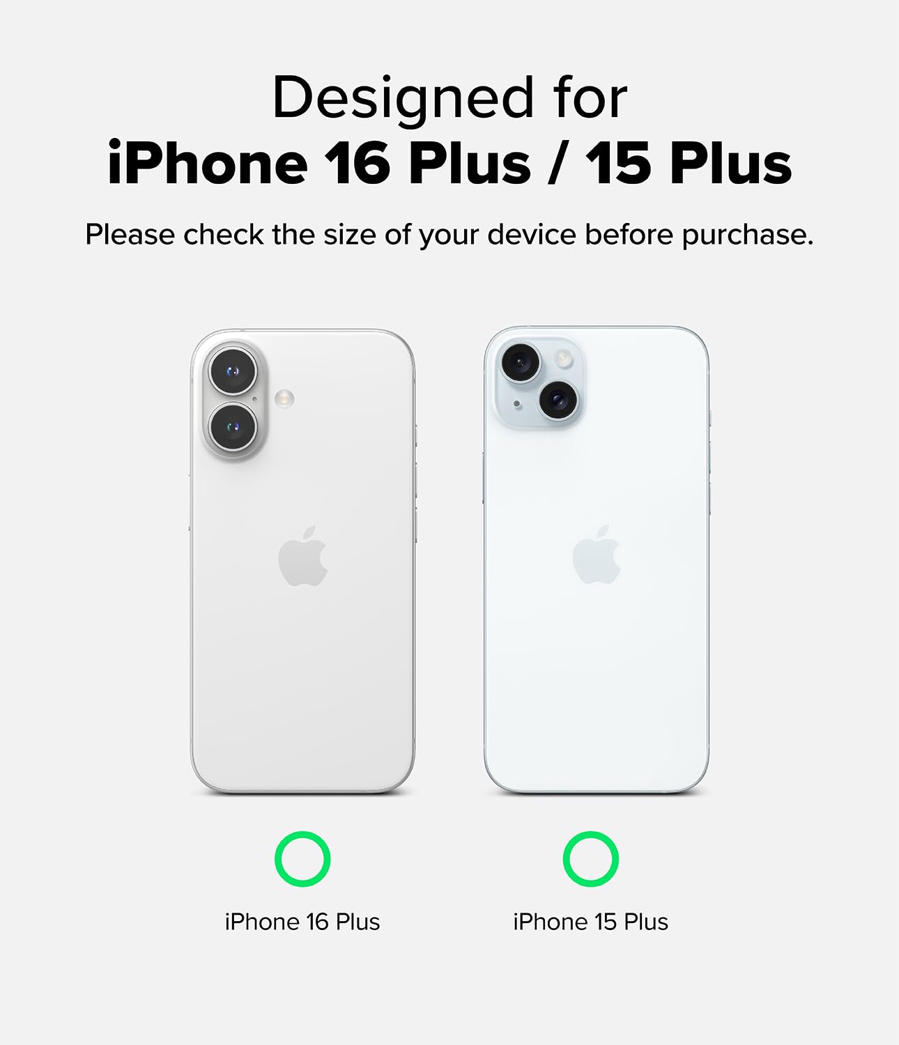 DABEN NovaArmour Tempered Glass Screen Protector Guard for iPhone 16 Plus/iPhone 15 Plus, ESD - 1 Pack