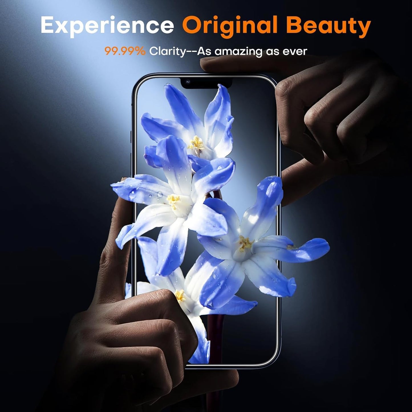 DABEN NovaArmour Tempered Glass Screen Protector Guard for iPhone 16e / 14/13 pro / 13, ESD - 1 Pack