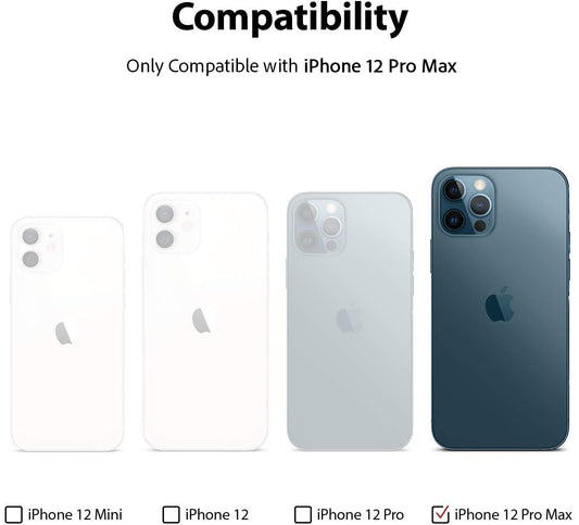 DABEN NovaArmour Tempered Glass Screen Protector Guard for iPhone 12 Pro Max, ESD - 1 Pack