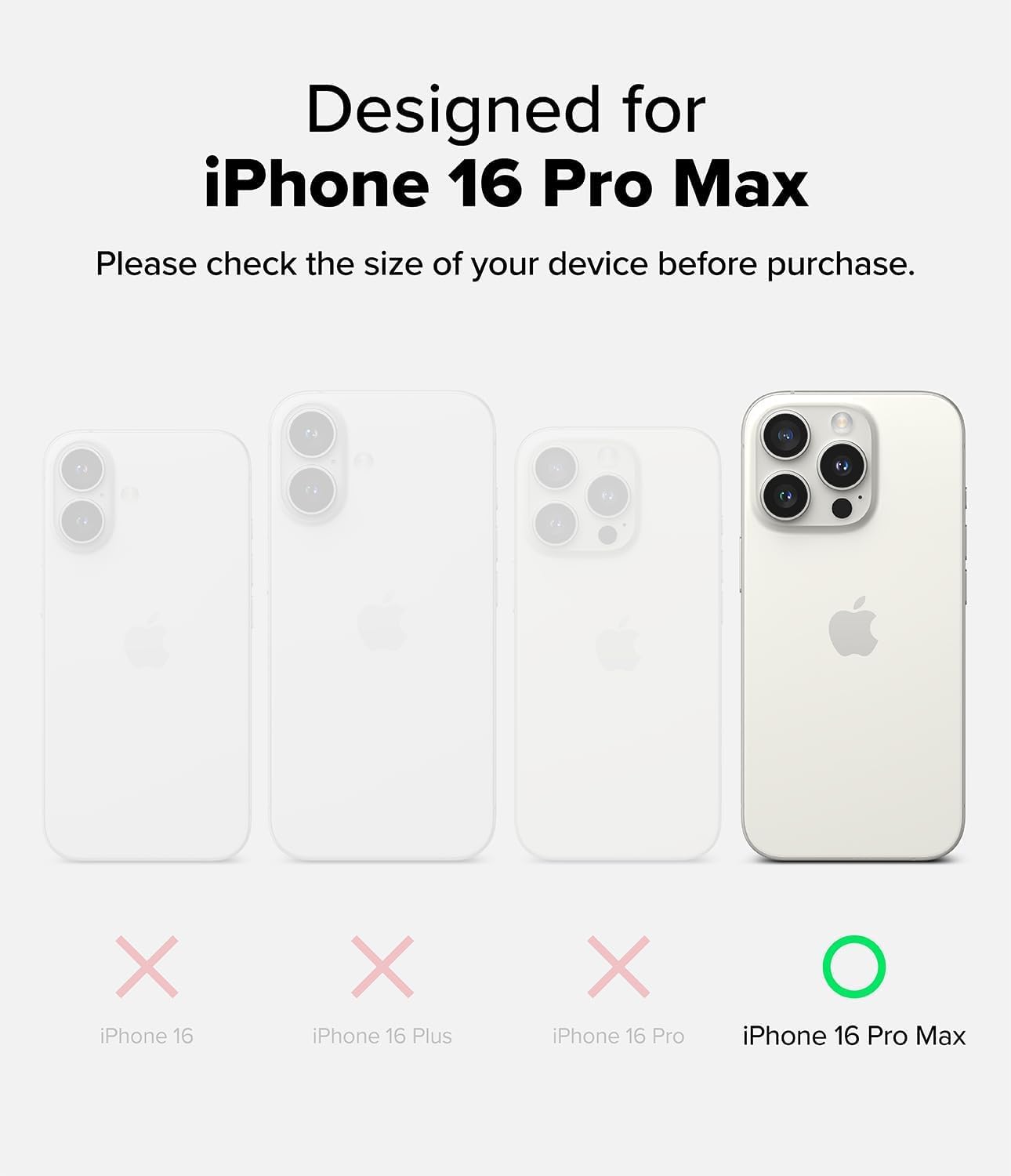 DABEN NovaArmour Tempered Glass Screen Protector Guard for iPhone 16 Pro Max, ESD - 1 Pack