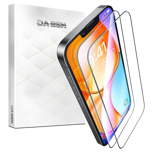 DABEN NovaArmour Tempered Glass Screen Protector Guard for iPhone 16e / 14/13 pro / 13, ESD - 1 Pack